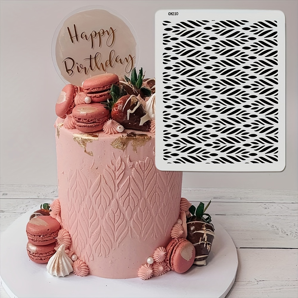 stencil cake sprayer