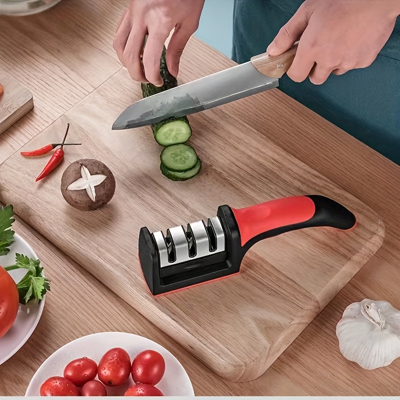 Knife Sharpeners Kitchen Knife Scissor Sharpening Tool - Temu
