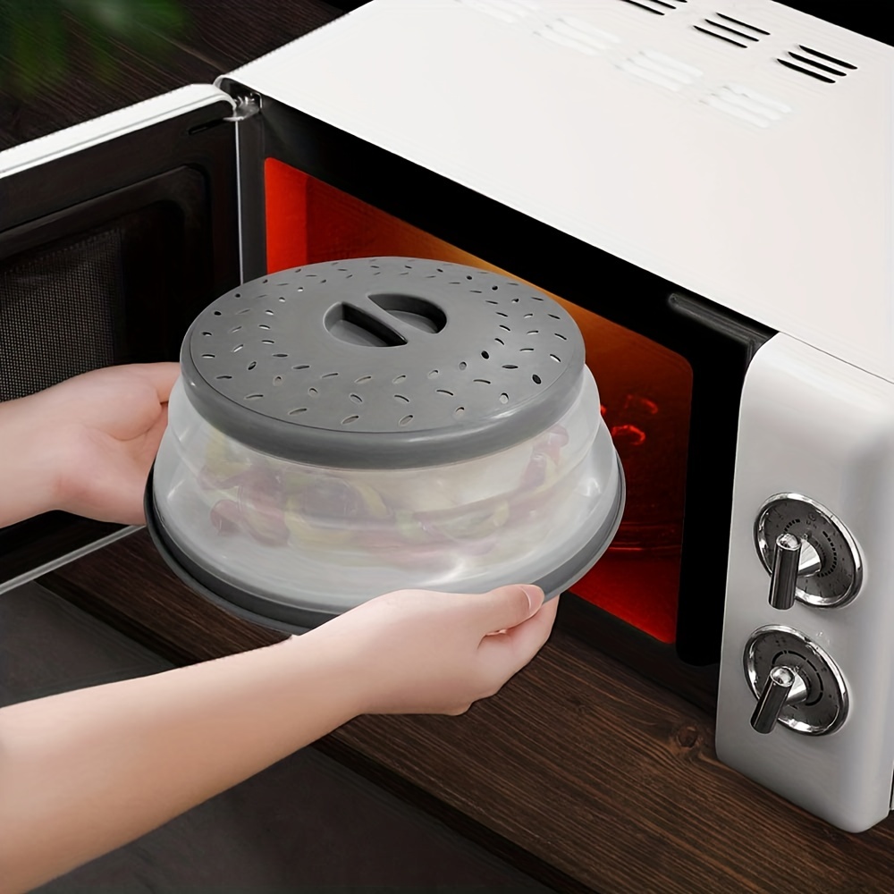 Magnetic Microwave Cover For Food Microwave Splatter - Temu