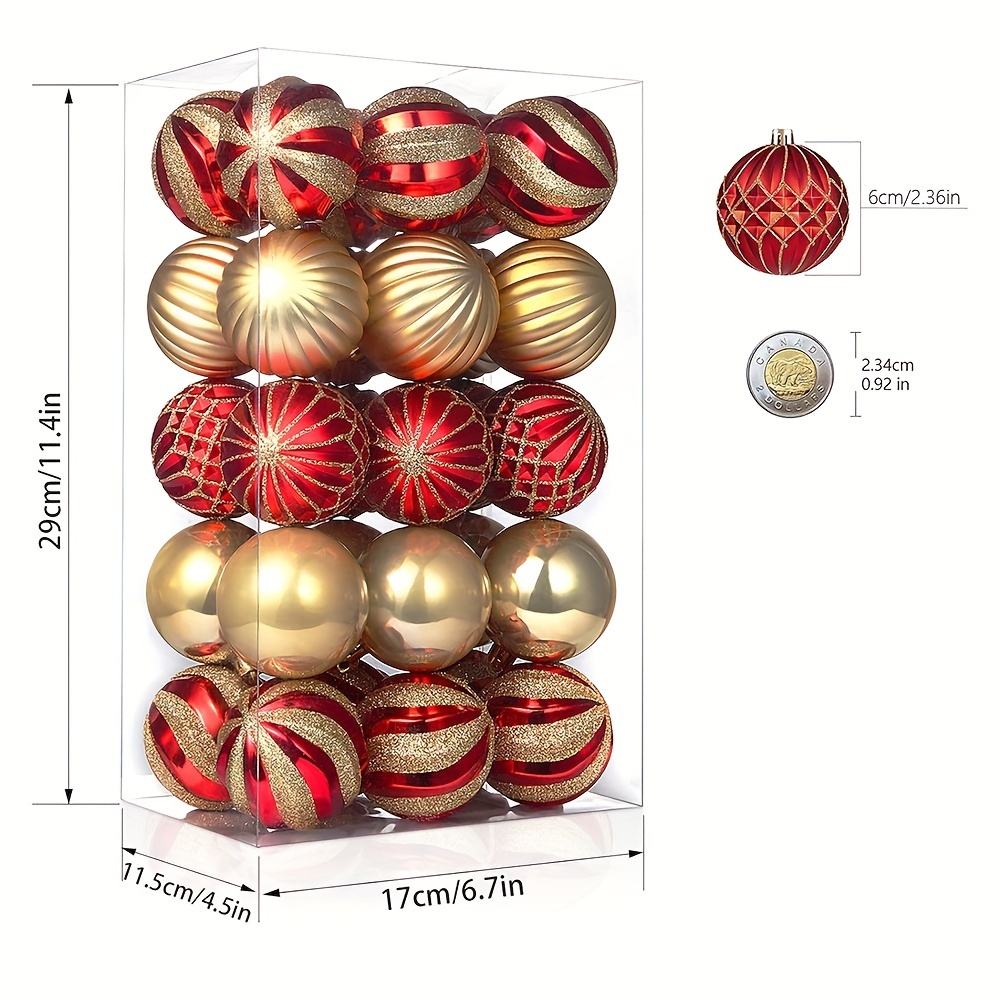 THE TWIDDLERS - Scatola Porta Palle di Natale(per 64 Palline) - Affidabile  e Robusto - Contenitore per Ornamenti Addobbi : : Casa e cucina