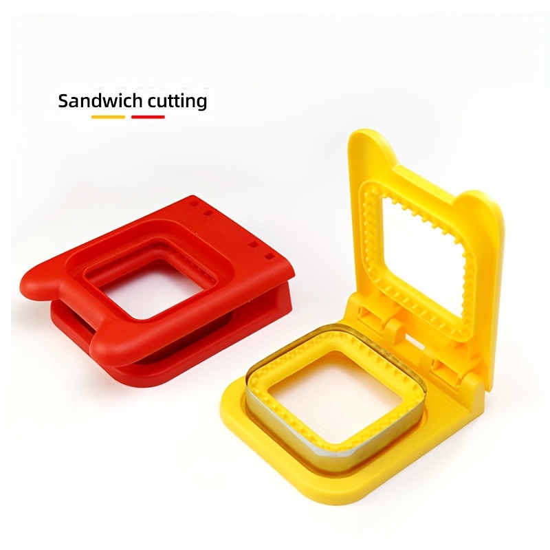 SAVOYCHEF Sandwich Cutter and Sealer - Decruster Sandwich Maker - Cut and Seal - Great for Lunchbox and Bento Box - Boys and Girls Kids Lunch - Sandwi