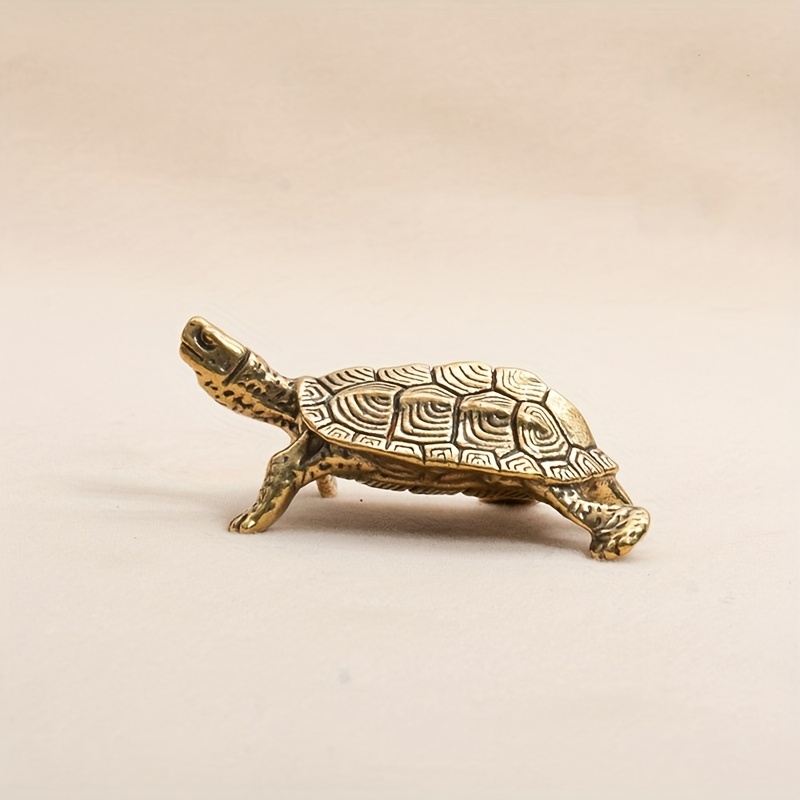 

Brass Snapping Turtle Turtle Creative Home Office Micro-carved Desktop Ornaments Christmas And Halloween Small Gifts