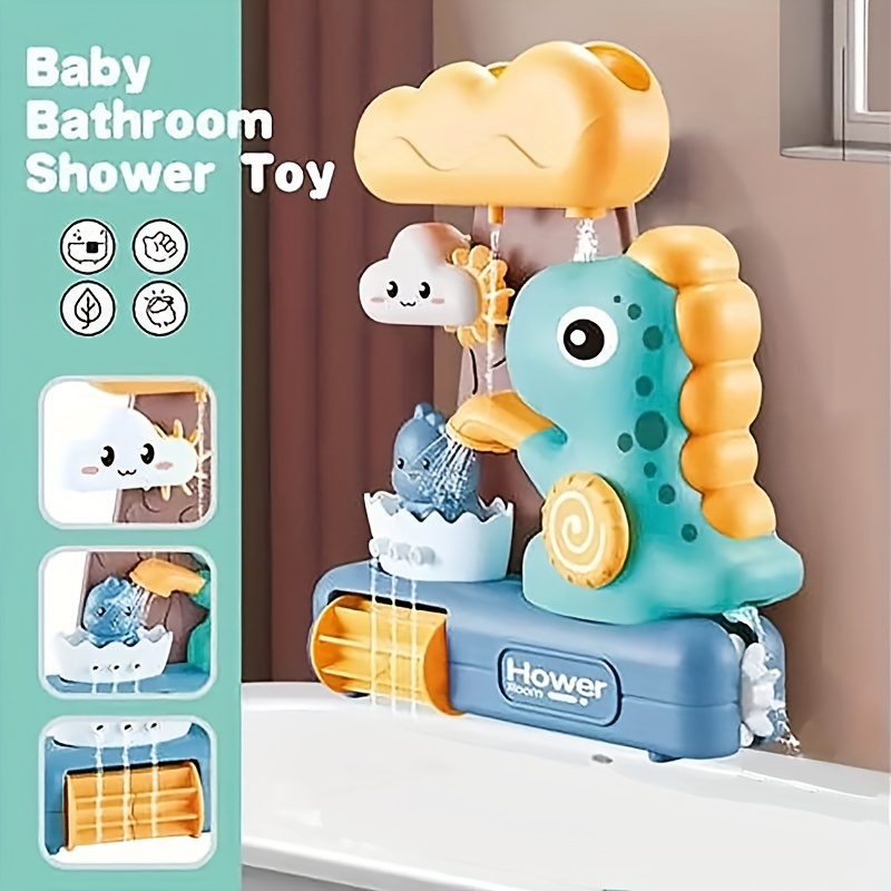 Jouet de bain électrique pour bébé, douche de dessin animé, éléphant,  jouets de pulvérisation d'eau, robinet de salle de bain, baignoire, jeu  éducatif