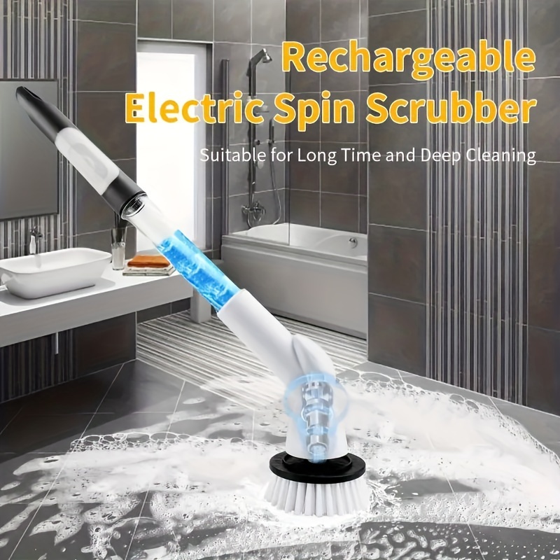 Multifunctional Electric Cleaning Brush Bathroom Window Cleaning Sonic  Scrubber