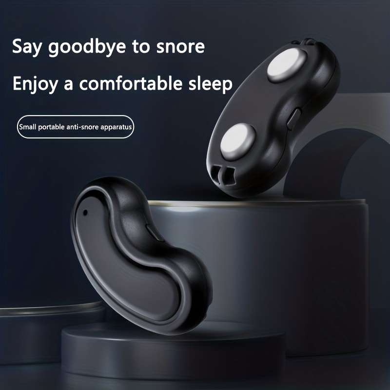 1pc Intelligent Anti Snore Apparatus with Automatic Electric 5 Levels Long Battery Electric Snoring Instrument