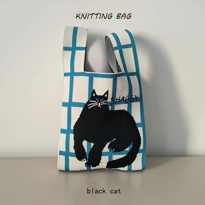 New Ladies Casual Knitting Tote Bag Handbag Shoulder Bag Fashion
