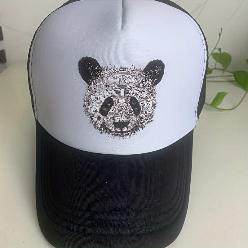 Panda Pattern Baseball Cap for Men