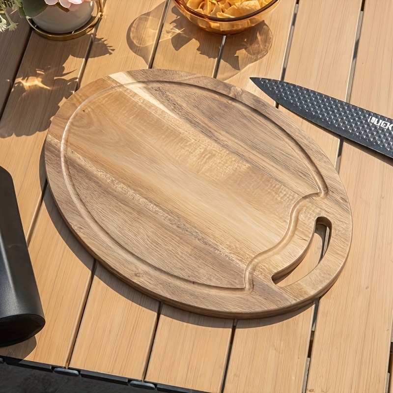 Acacia Wood Cutting Board Portable Chopping Board Kitchen - Temu