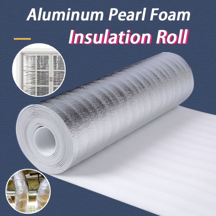 

Reflective Insulation Roll, Aluminum Pearl Foam Film, Packing For Cold Food Delivery, Keeping Fresh And Cold For Fruit Snack Food Windows
