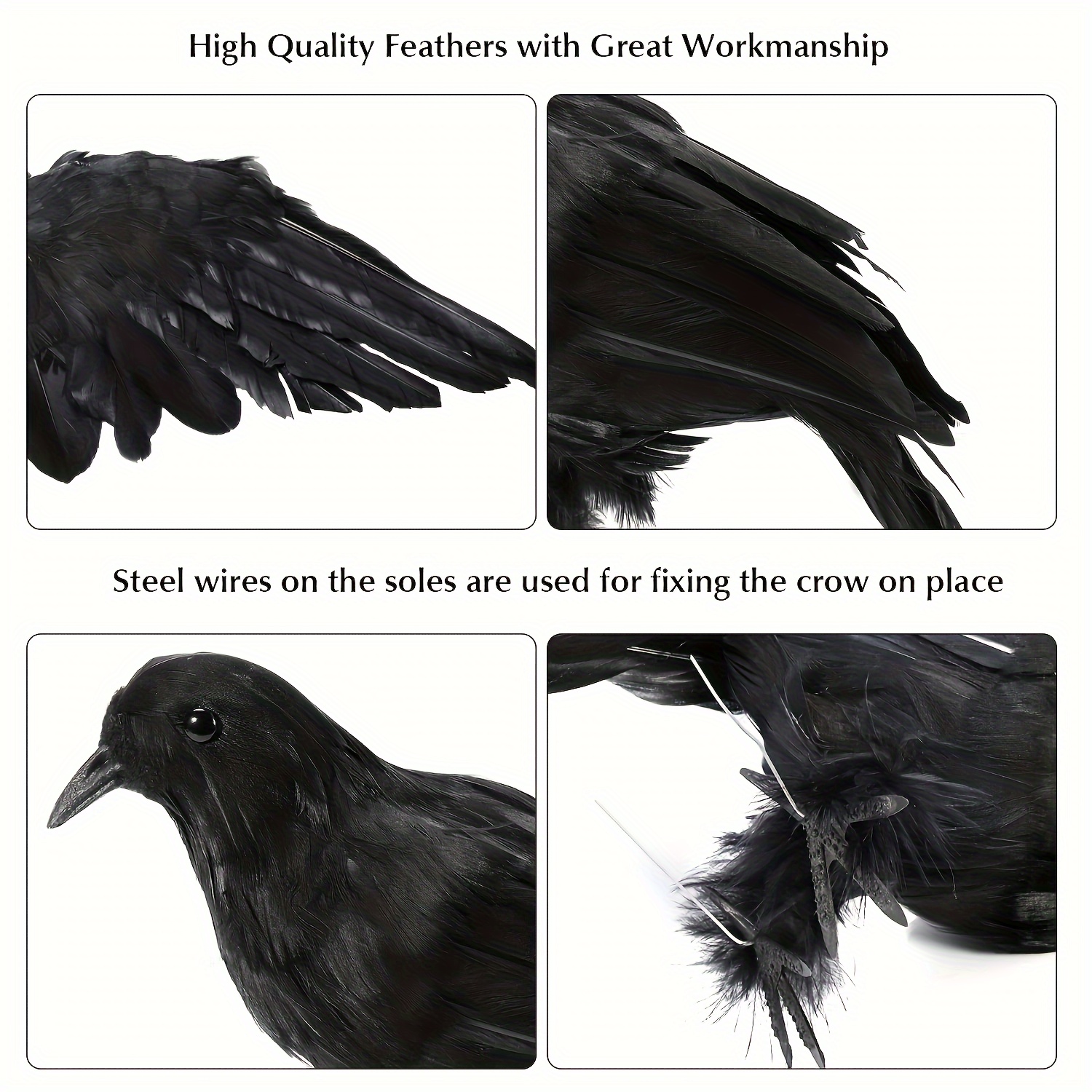 Plumas Negras Para Decoraciones - Temu Chile