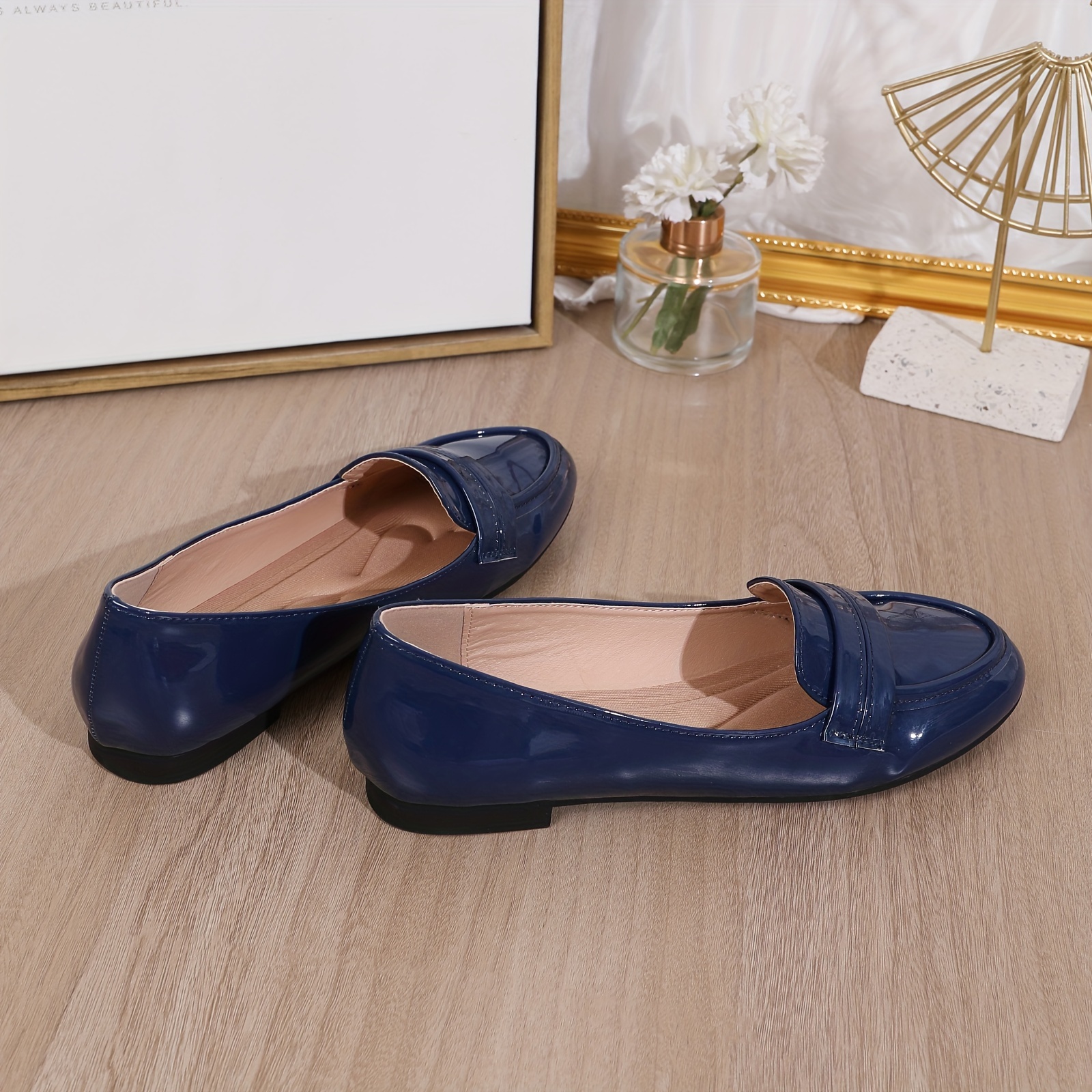 ■JILLSTUART■ Lauren round toe leather flat shoes 4color JL JILLSTUART Shoes | Modalova