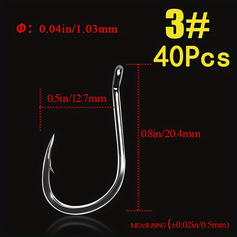 Barbed Fishing Hook Eye Crucian Carp Fishing Hook Iseni - Temu