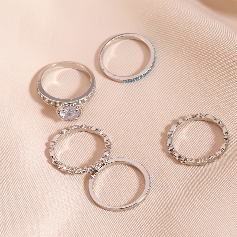 Gemstone Rings from Lovisa for Women in Silver