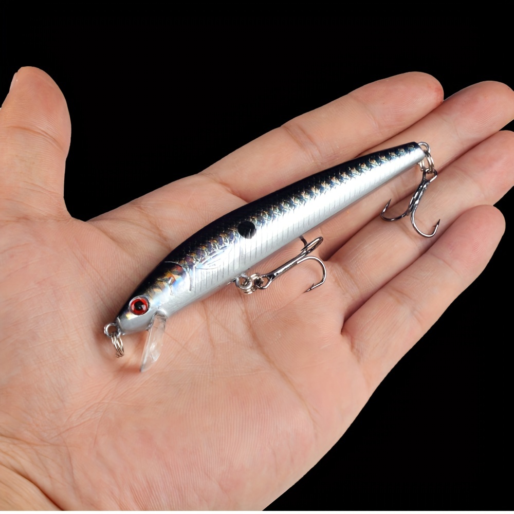 Minnow Fishing Lures Hard Bait Plastic Artificial Baits - Temu