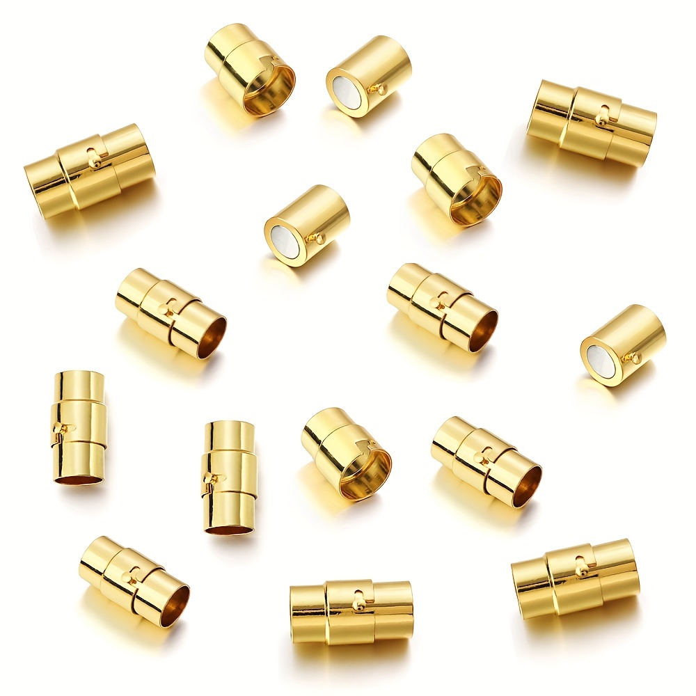 Sets Stainless Steel Strong Magnetic Clasps Magnet End Clasp Connectors For  Jewelry Making DIY Bracelet Necklace Accessories