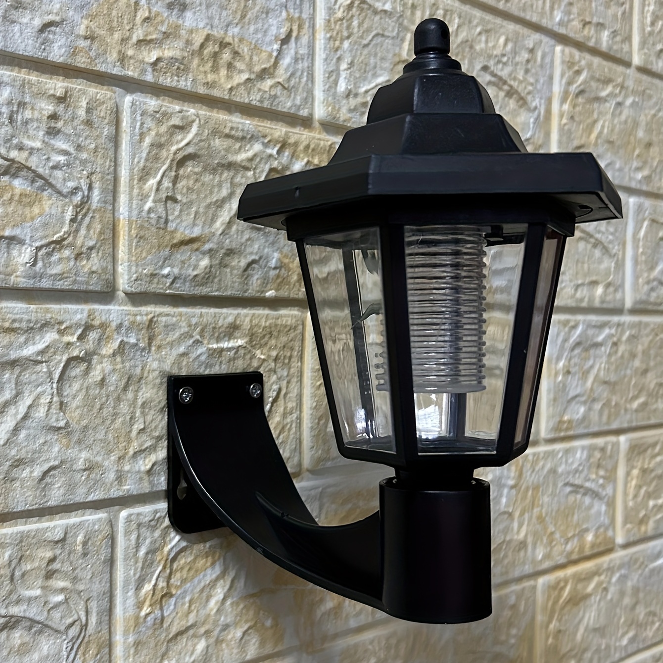 Solar lights deals for stone wall