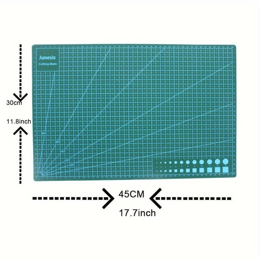 1pc A3 Self Healing Sewing Mat, Rotary Cutting Mat Double Sided 5-Ply Craft  Cutting Board For Sewing Crafts Hobby Fabric Precision Scrapbooking Proje