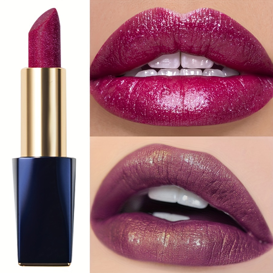 

Shiny Pearlescent Lipstick High Color Persistent Non-removal Moisturizing Makeup Glitter Lipstick Lip Glaze Lip Gloss