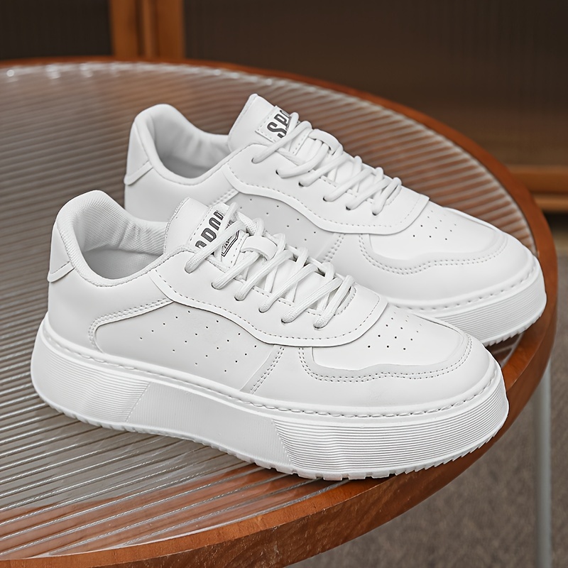 Mens platform hot sale tennis shoes