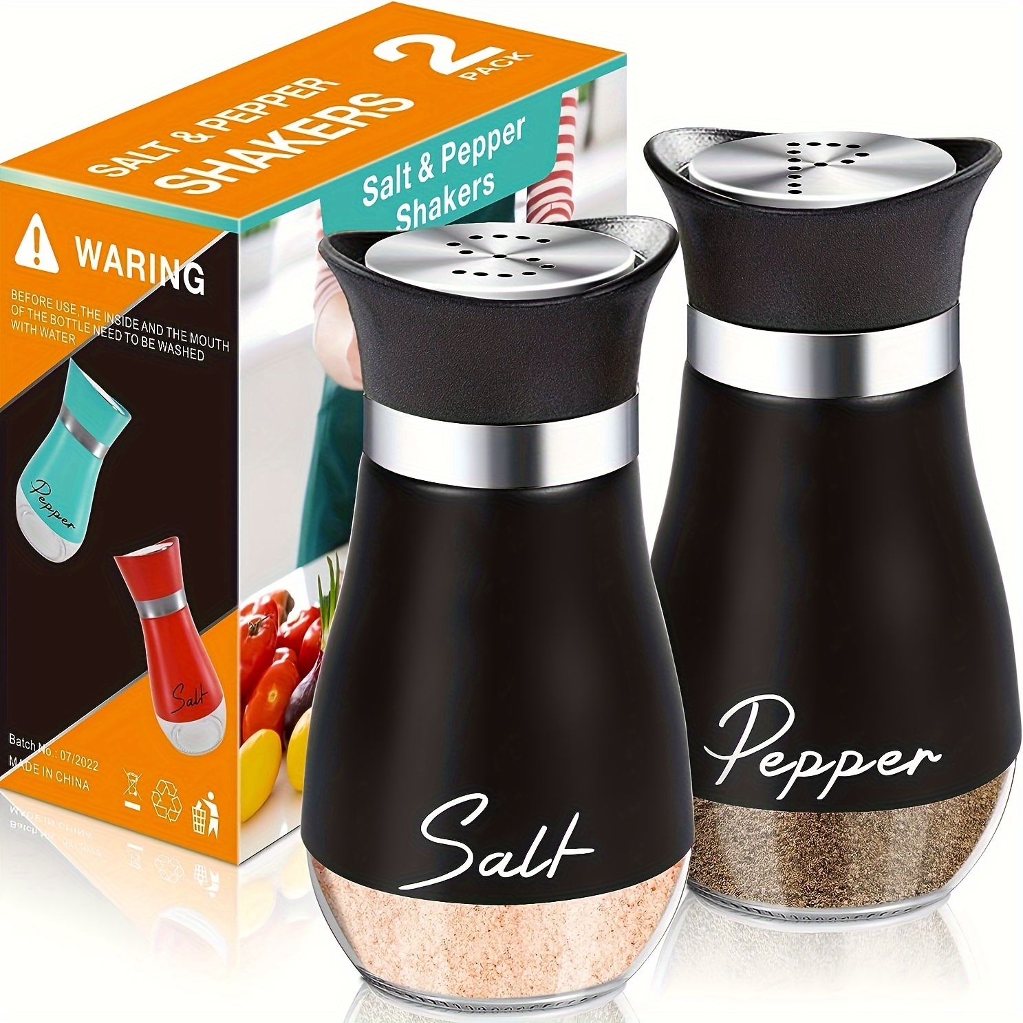 Custom Salt Shaker & Pepper Grinder Set – Simplicity Art & Decor