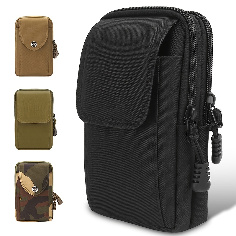 Bolsa Masculina Vertical Para Celular Com Cinto Fino Bolsa Cintura