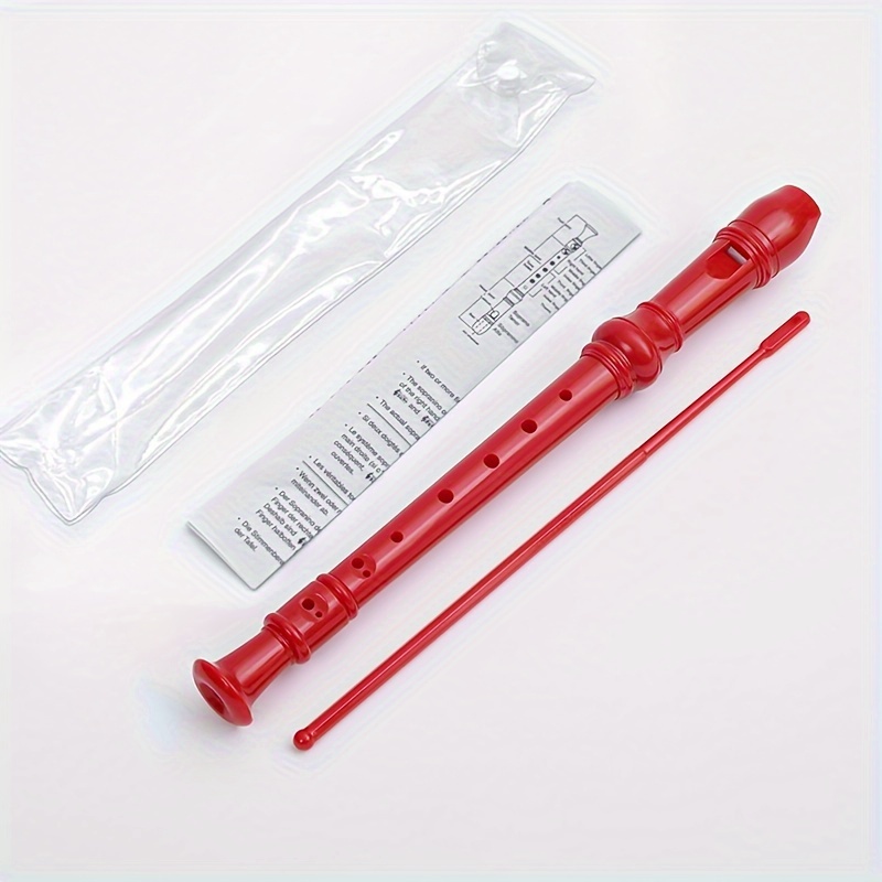8 Holes High Quality Treble C Tone Abs Vertical Flute Temu