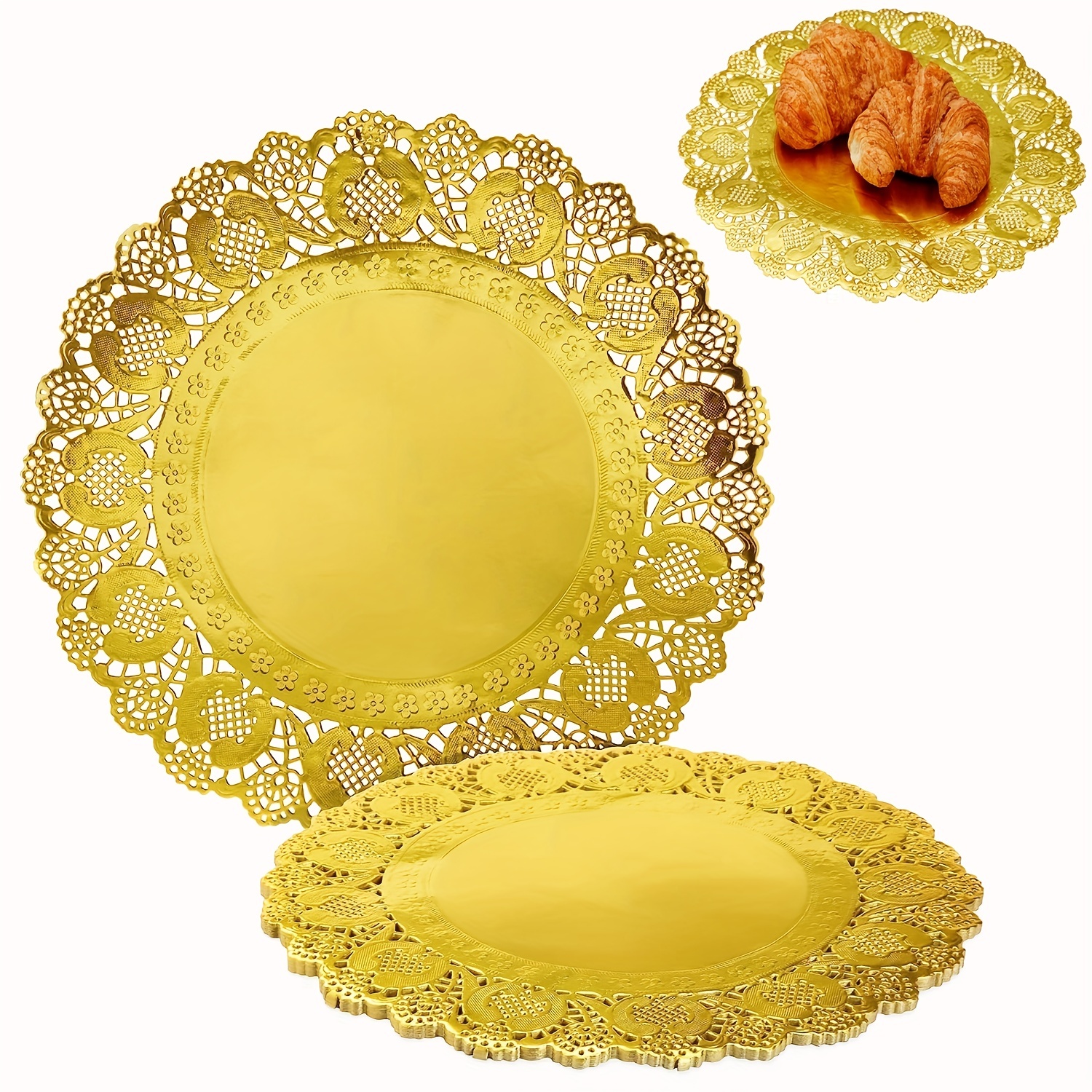 Paper Lace Doilies Disposable Paper Doilies For Food - Temu