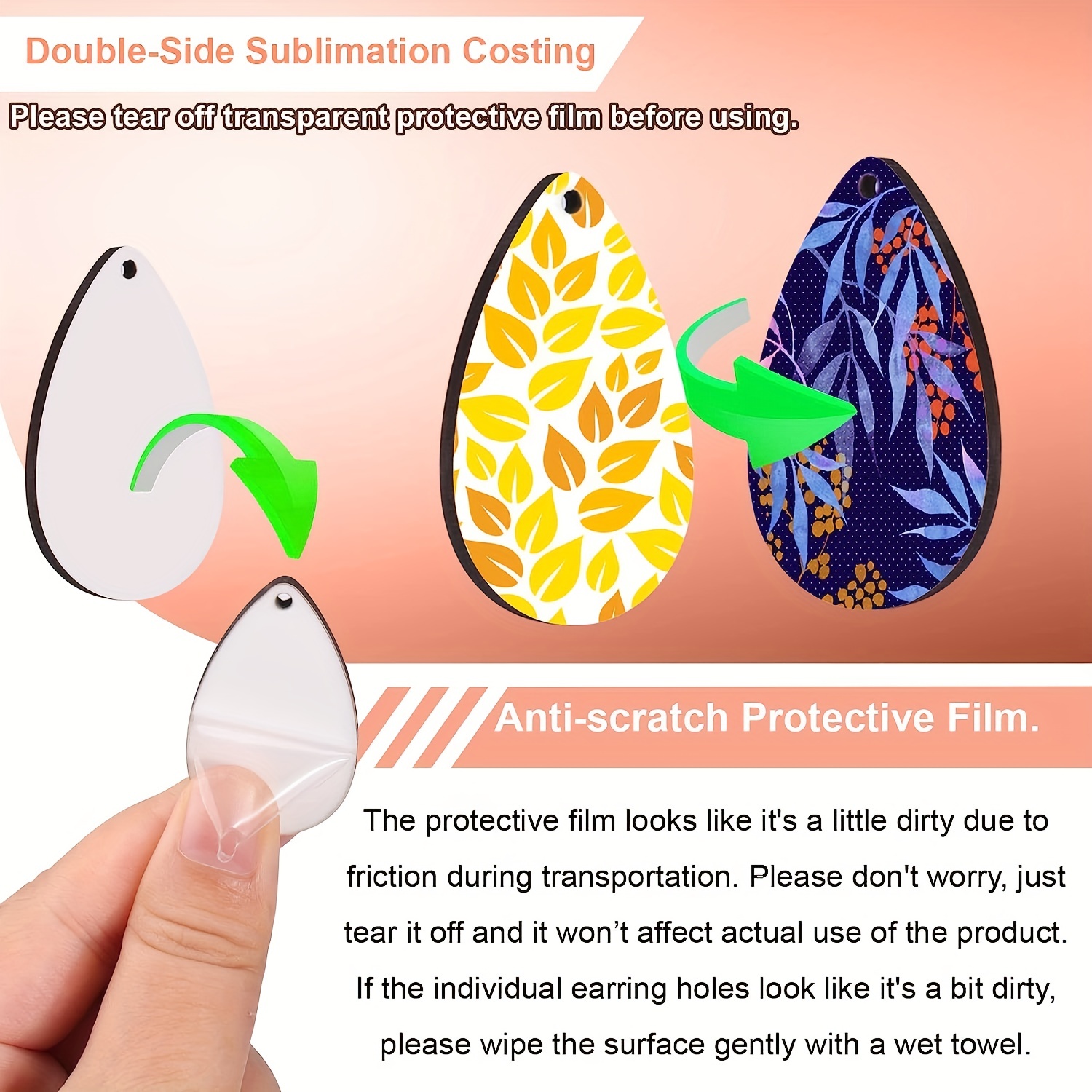 40pcs Blank Earrings Pendant Set, Sublimation Blanks Earrings KC Silvery  Golden Earring Hooks And Jump Rings Unfinished Teardrop Heat Transfer  Earring