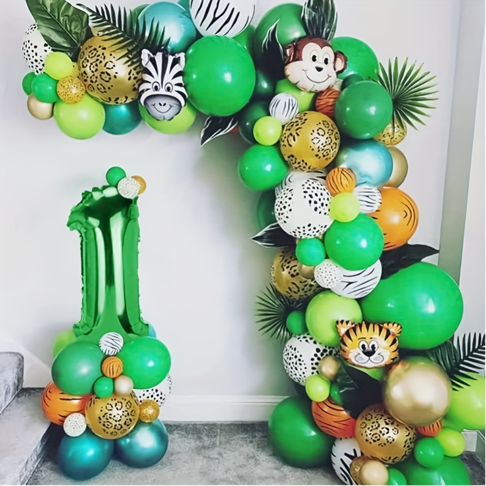 Globo de cumpleaños de niño de 2 años, decoraciones de cumpleaños