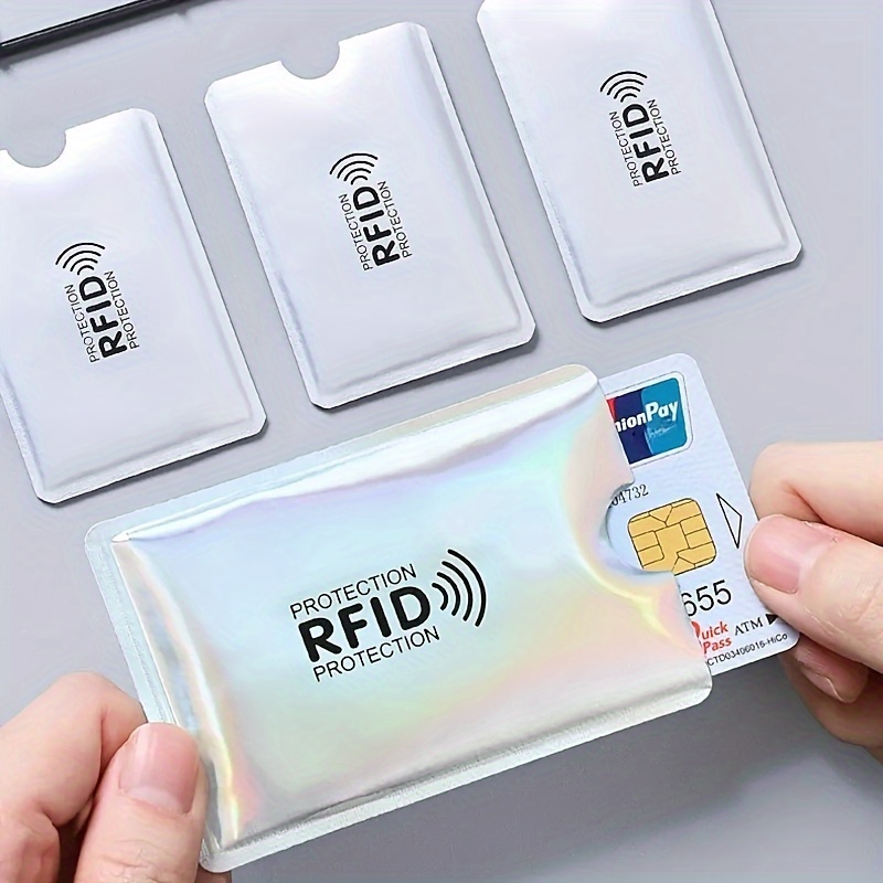 Organiseur de Cartes Bancaires en aluminium avec protection RFID
