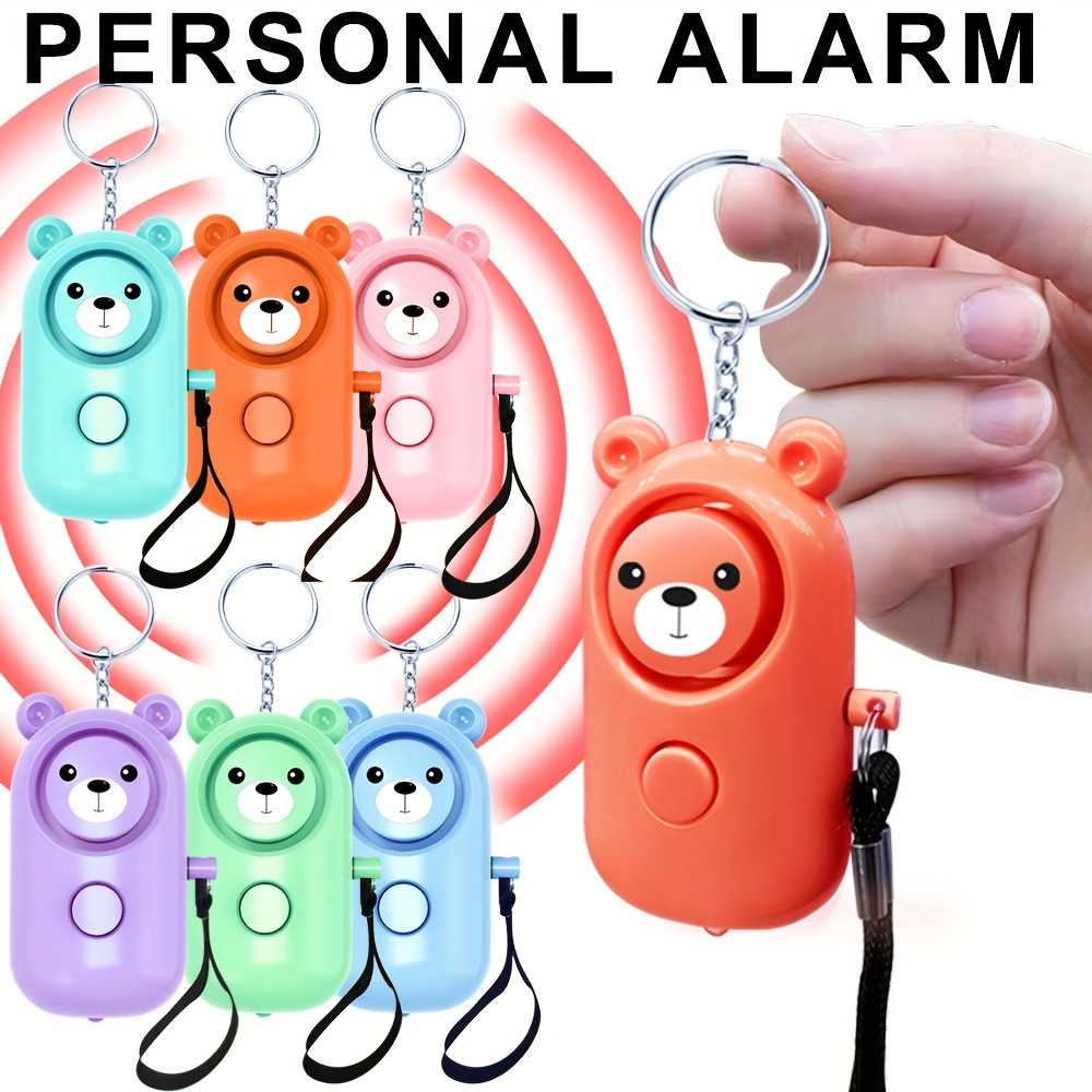 Persönlicher Alarm, 5 Stück 140 dB Schlüsselanhänger-Notfallalarm