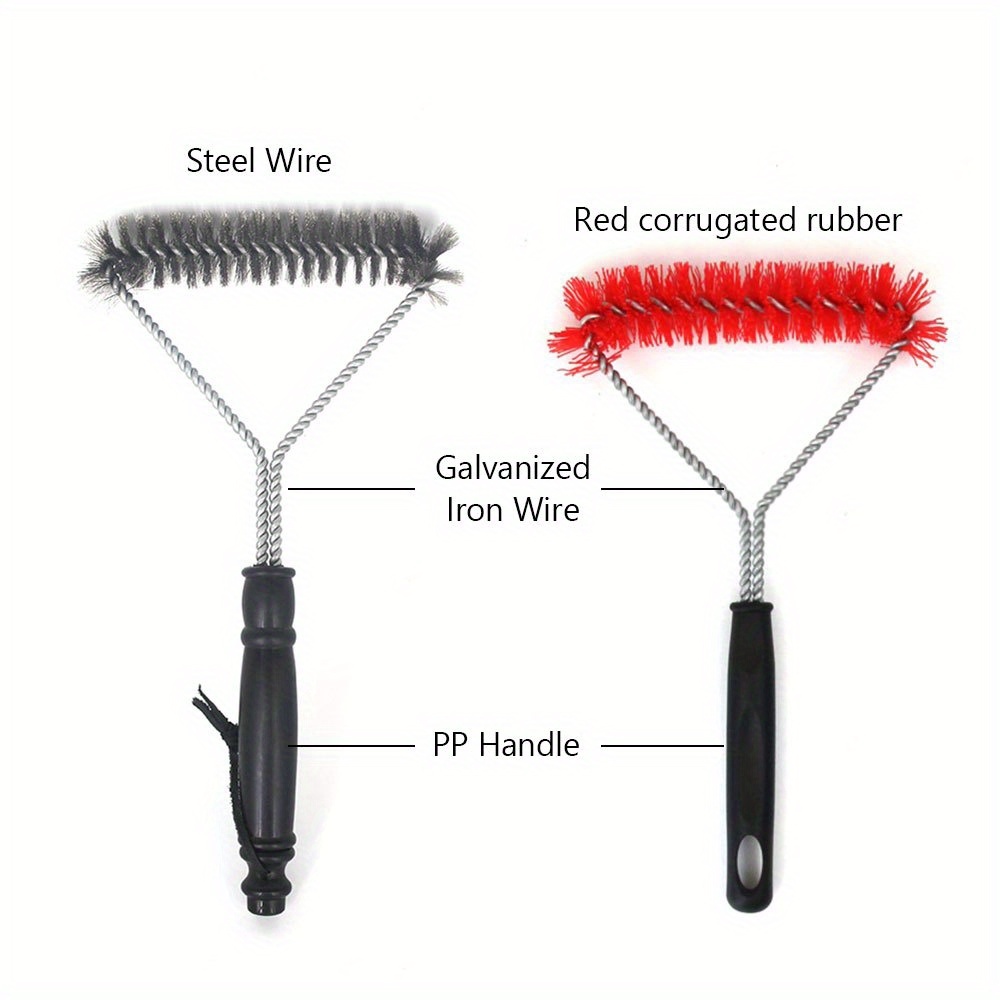 BBQ Grill Brush Cleaner Scrubber-Set of 3