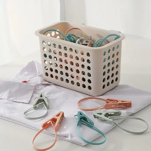Sock Clips, Laundry And Non-slip Clothespins For Drying Rope