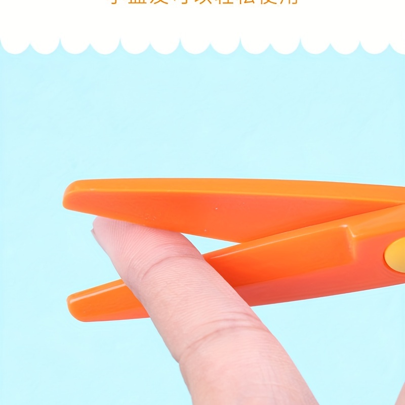 Cute Colorful Labor saving Safety Scissors For Students Diy - Temu