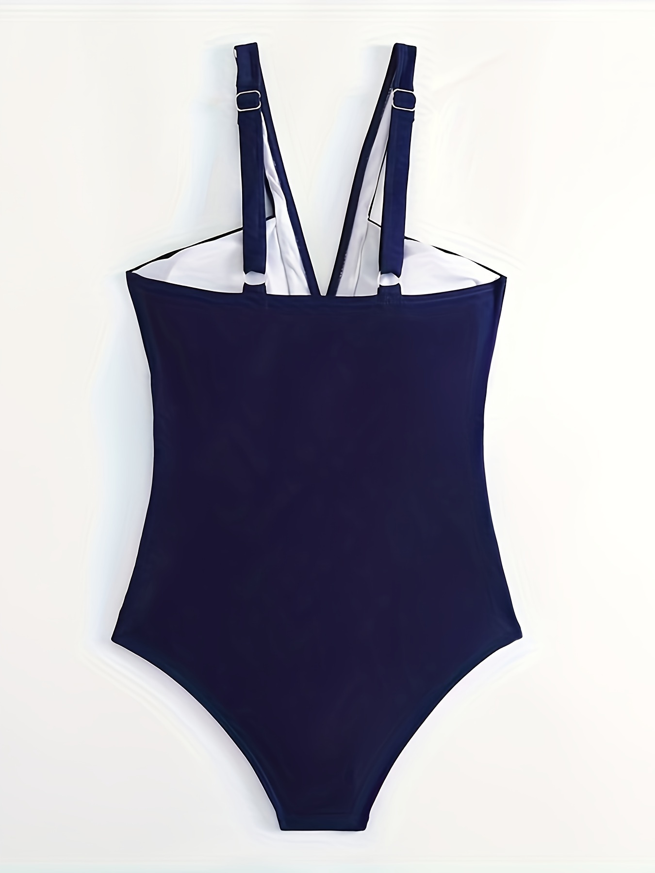 Ladies Swimming Costume Tummy Control - Navy