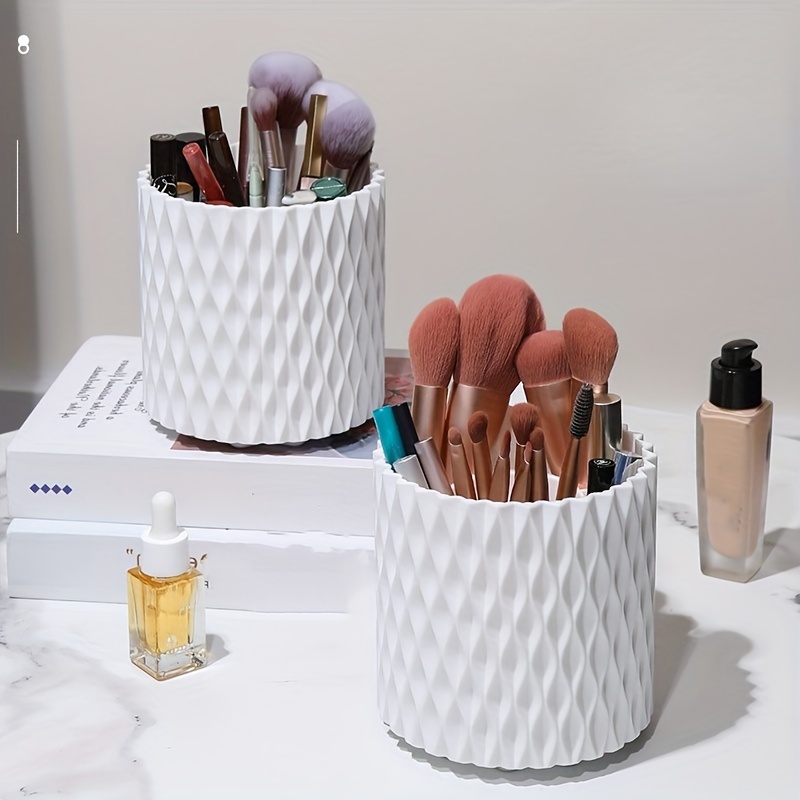 Light Luxury Makeup Brush Storage Tube Eyebrow Pencil - Temu