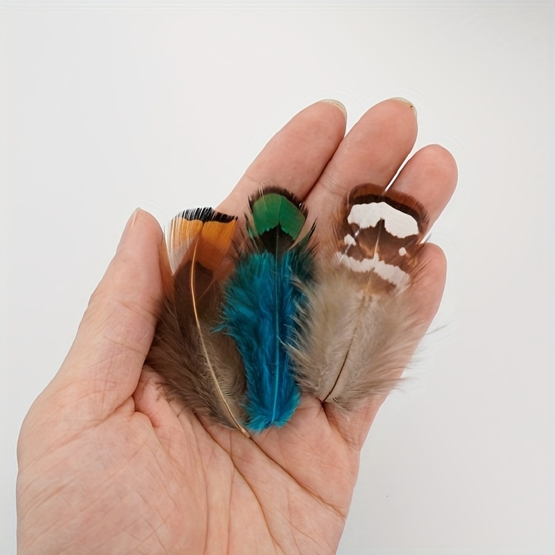  Mini plumas para manualidades, 10 unidades por lote de