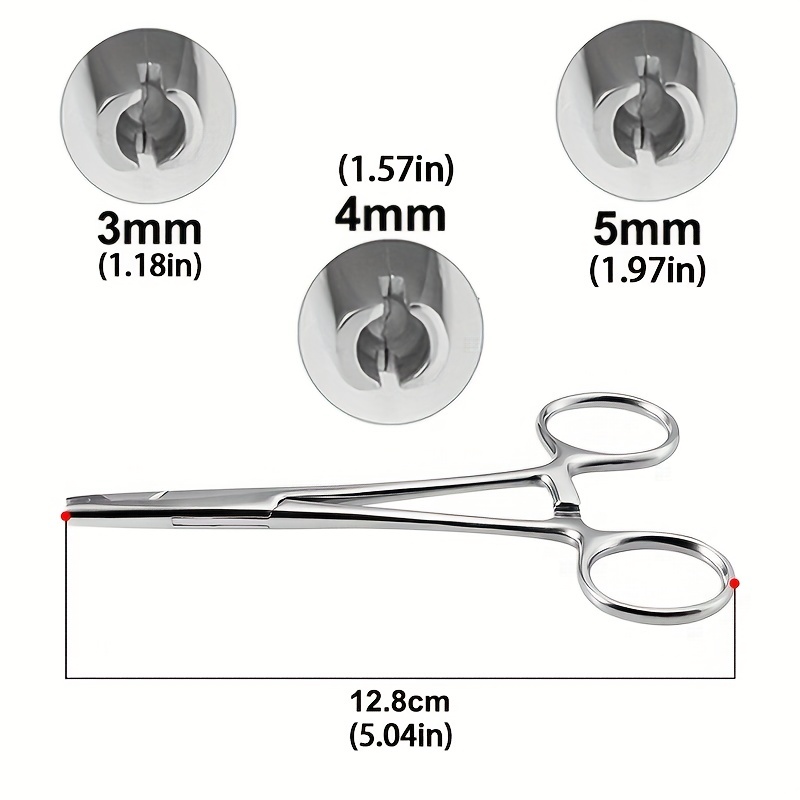 CHUANCI Professional MicroDermal Surface Anchor Holder Tool Dermal Anchor  Holding Tool Piercing Tool Body Piercing Jewelry Forcep