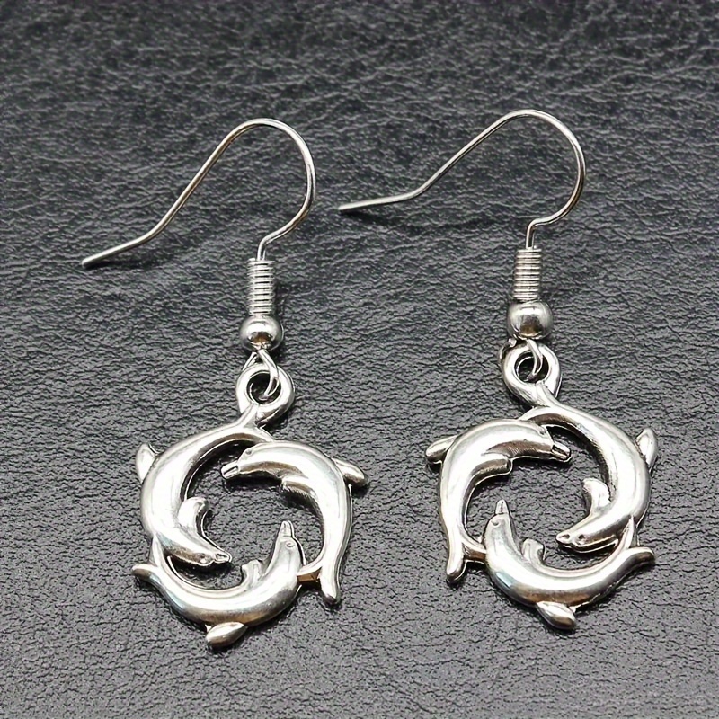 Goldfish Earrings Ear Clip Party Jewelry For Men Don't Miss - Temu
