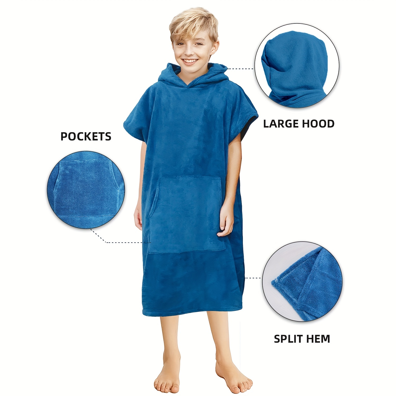 Soft Coral Fleece Bath Towel Large Bath Towel For Children - Temu