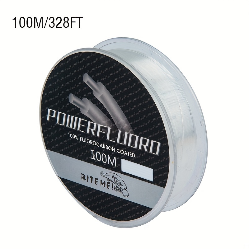 328ft/100m Clear Monofilament Nylon Fishing Line, Suitable For Fishing Or  Christmas Decoration Hanging Rope