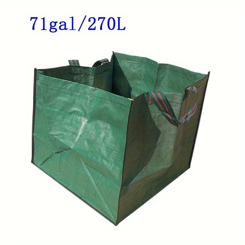 Leaf Storage Waste Bags, Large-sized Professional Lawn Garden Bag, Reusable  Heavy Duty Trash Bags, Home Yard Trash Bags With 2 Handles, Camping  Accessories - Temu