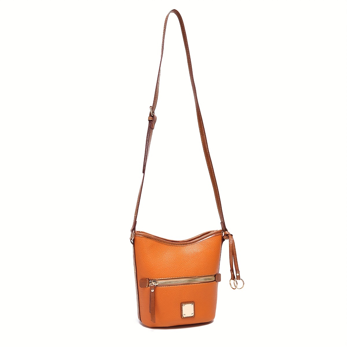 Dooney & Bourke Camden Leather Woven Embossed Small Hobo Crossbody on QVC 