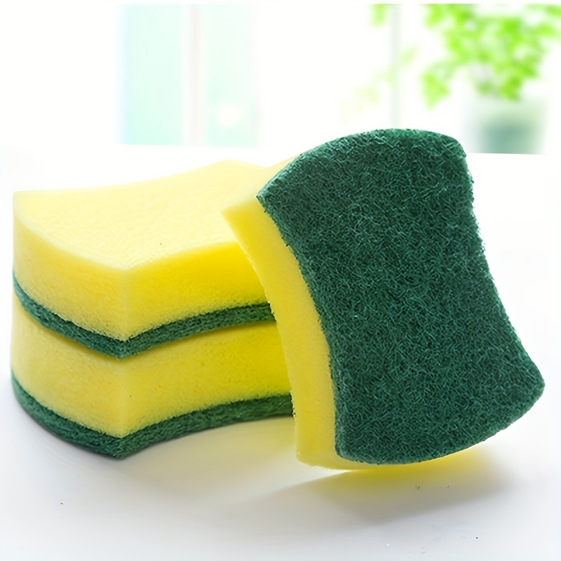 10PCS Kitchen Cleaning Sponges Non Scratch For Dish Scrub Sponges