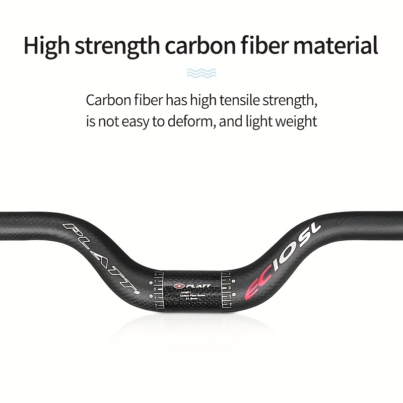 manillar de bicicleta de montaña de fibra de carbono mtb manillar ancho 800  barras de bicicleta mtb manillar de fibra de carbono manillar de