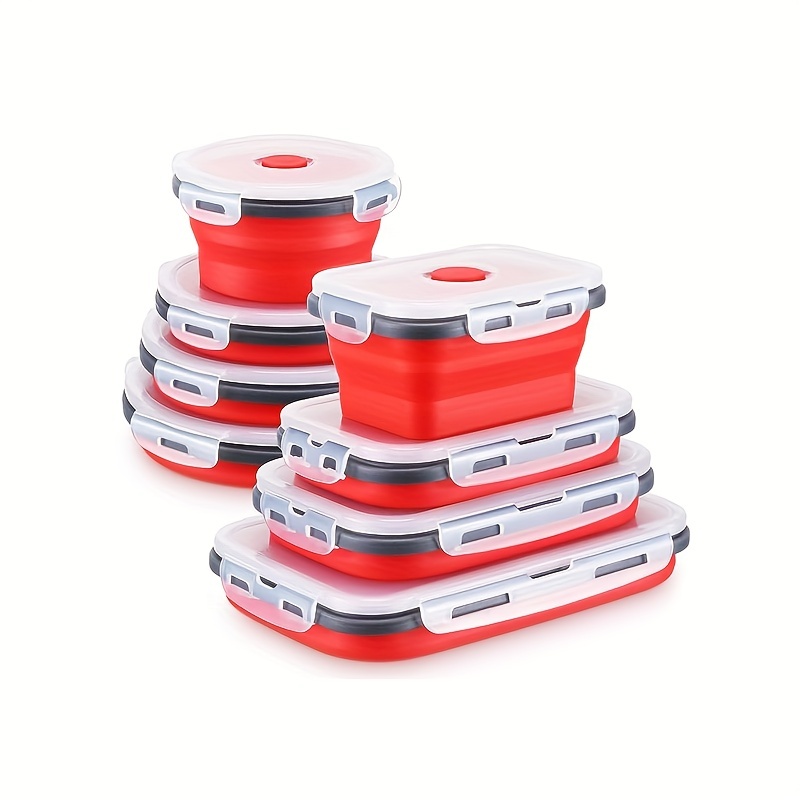  ICHC Set of 4 Collapsible Food Storage Containers