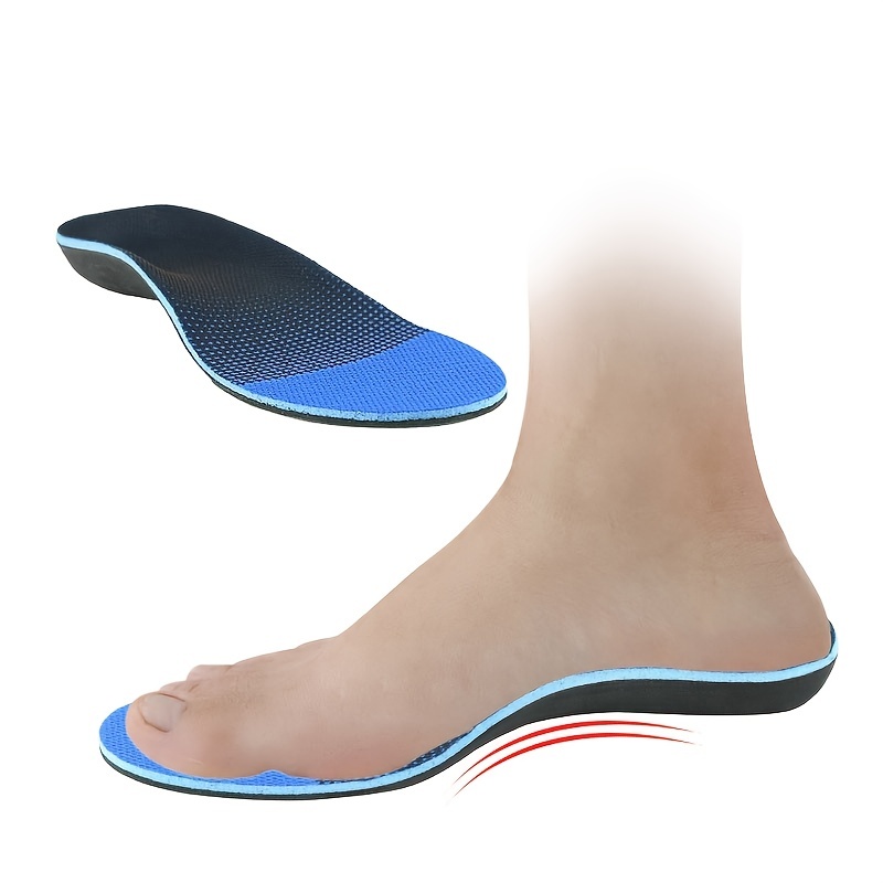 LARSARO Plantillas Fascitis Plantar Ortopédicas-Plantillas Gel Hombre  Trabajo para el dolor de pie plano,Fascitis Plantar,Pronador,Metatarsalgia  (47-49 EU-32cm, Blau) : : Moda