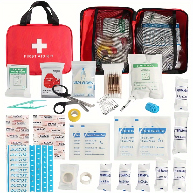 Kit de supervivencia de emergencia preempaquetado/bolsa de salida de  insectos para 2 – Más de 150 piezas en total de suministros de preparación  para