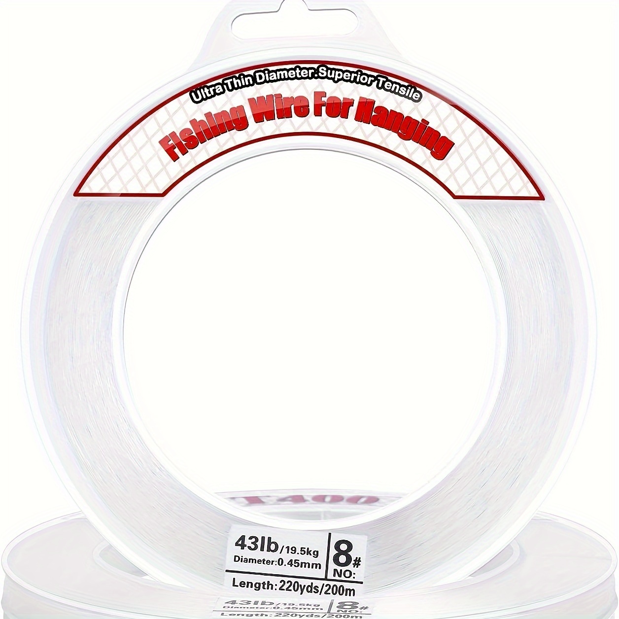 Clear Fishing Wire Invisible Strong Nylon Fishing Line 40 - Temu