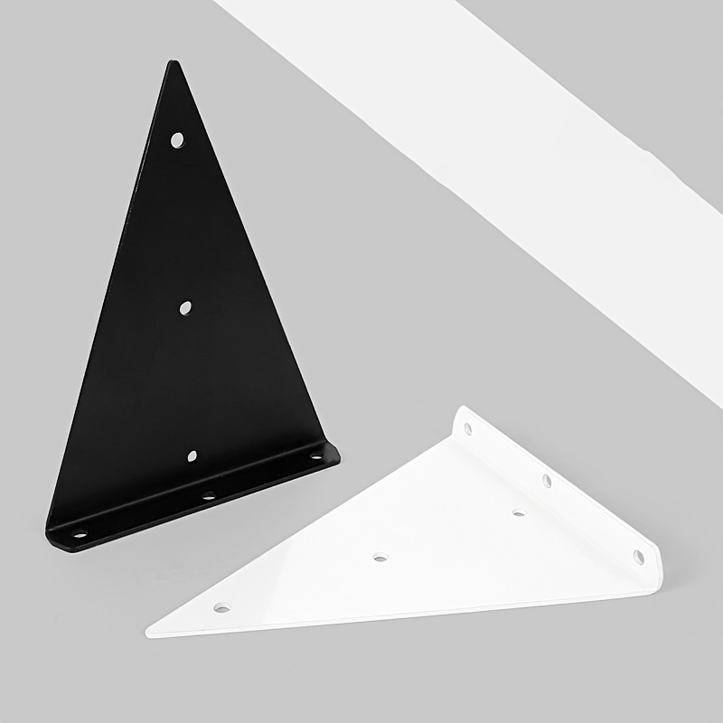 Support d'étagère invisible Support d'étagère mural triangle flottant pour support  d'angle d'étagère